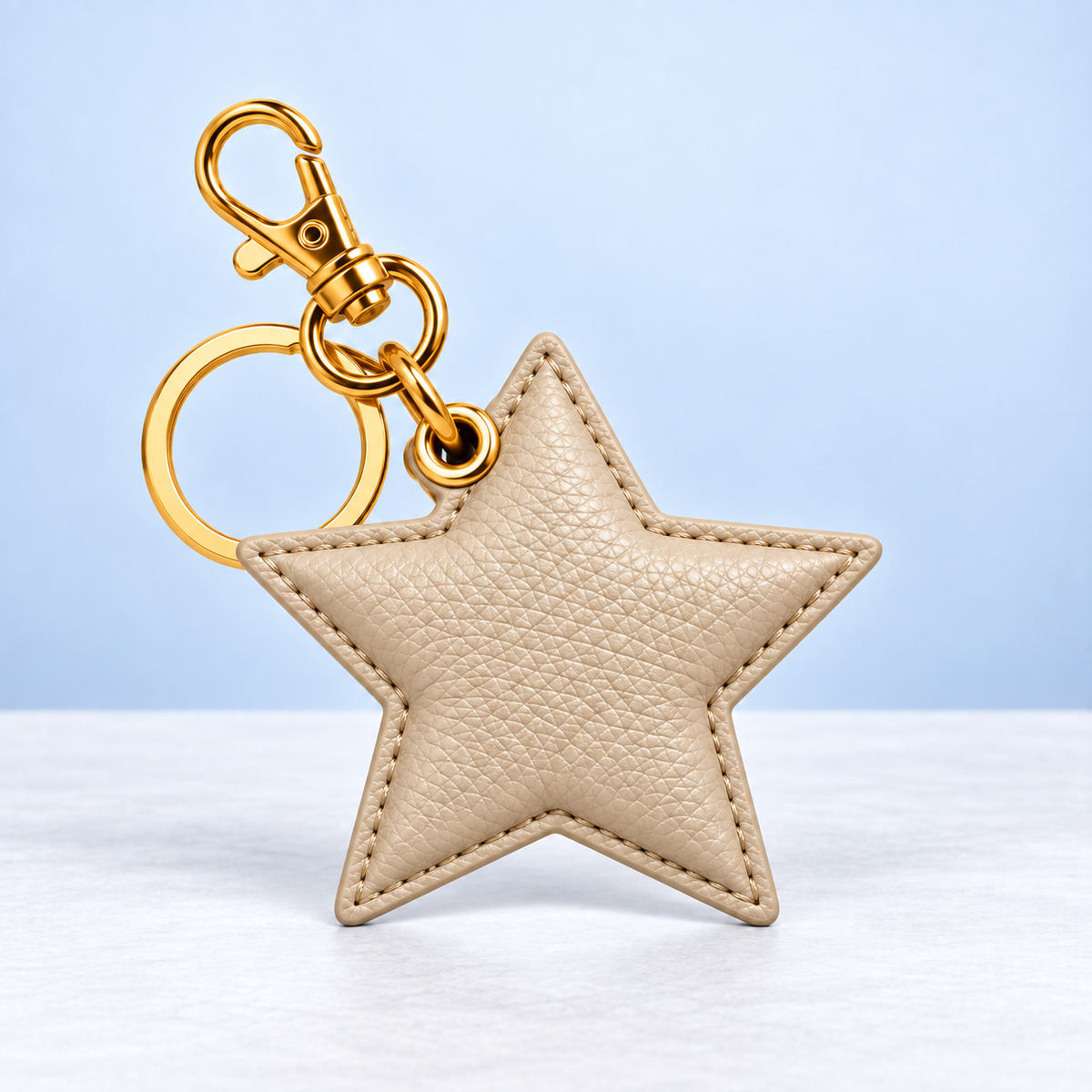 Pingente Estrela Bege