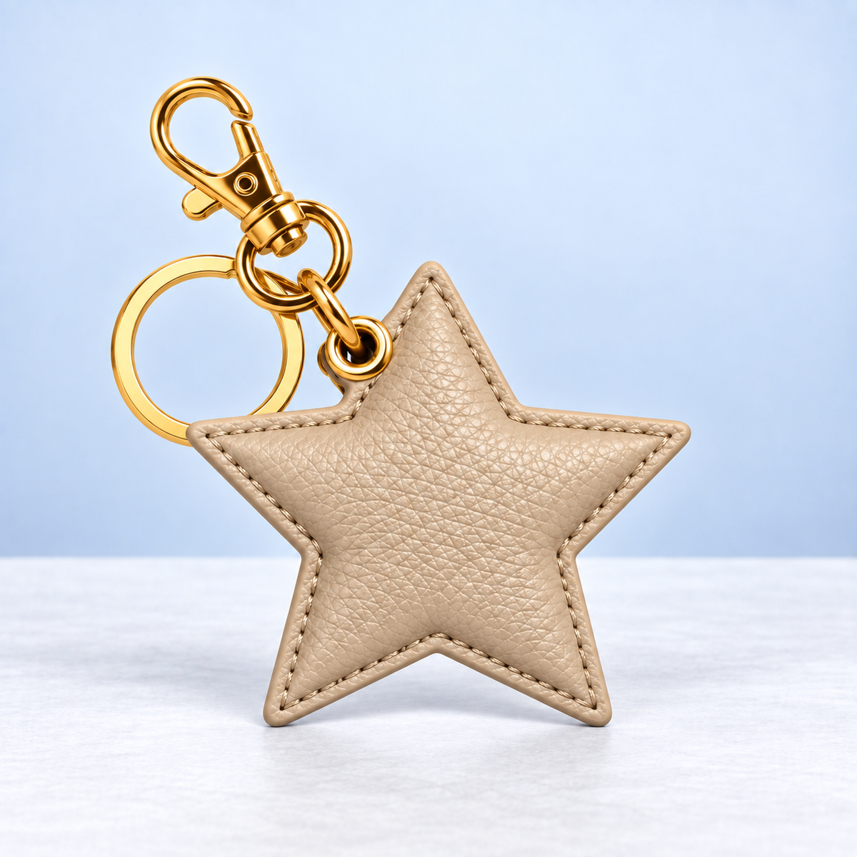 Pingente Estrela Bege