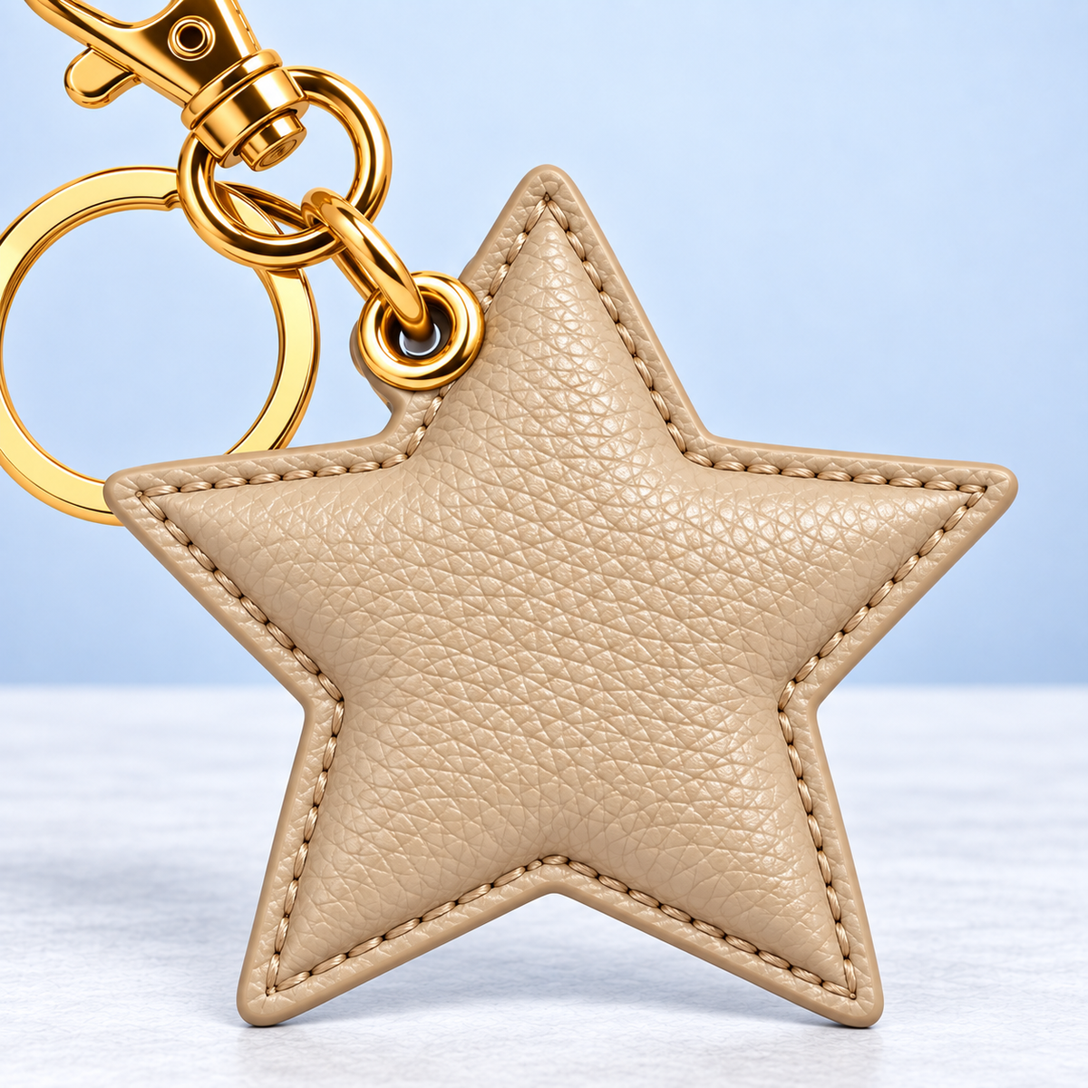 Pingente Estrela Bege